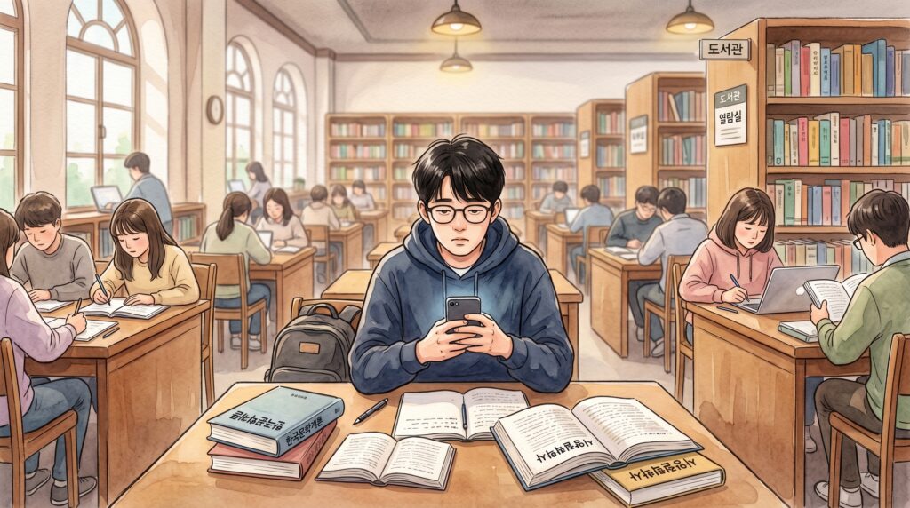 University library in