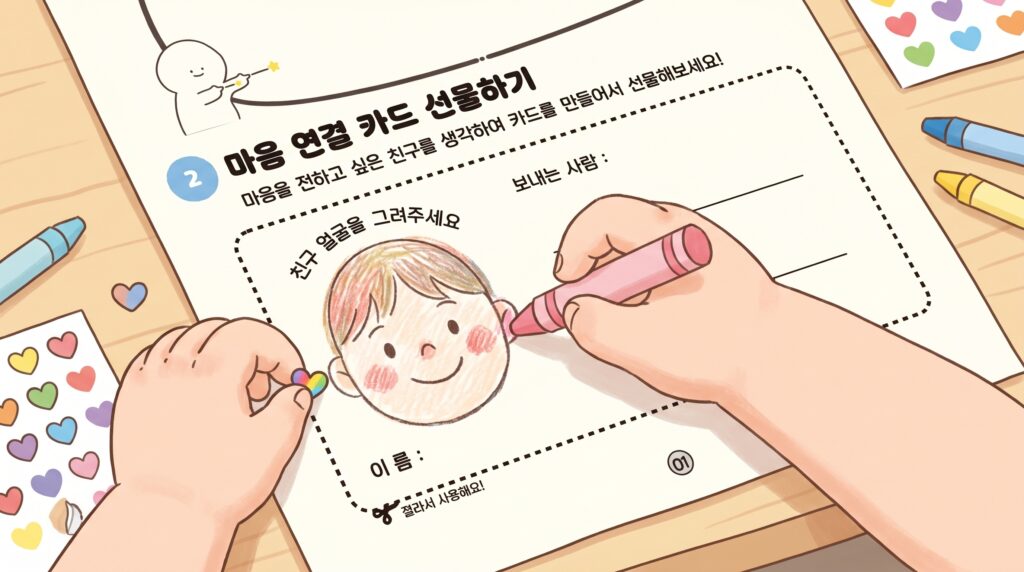 Close up illustration of a child's