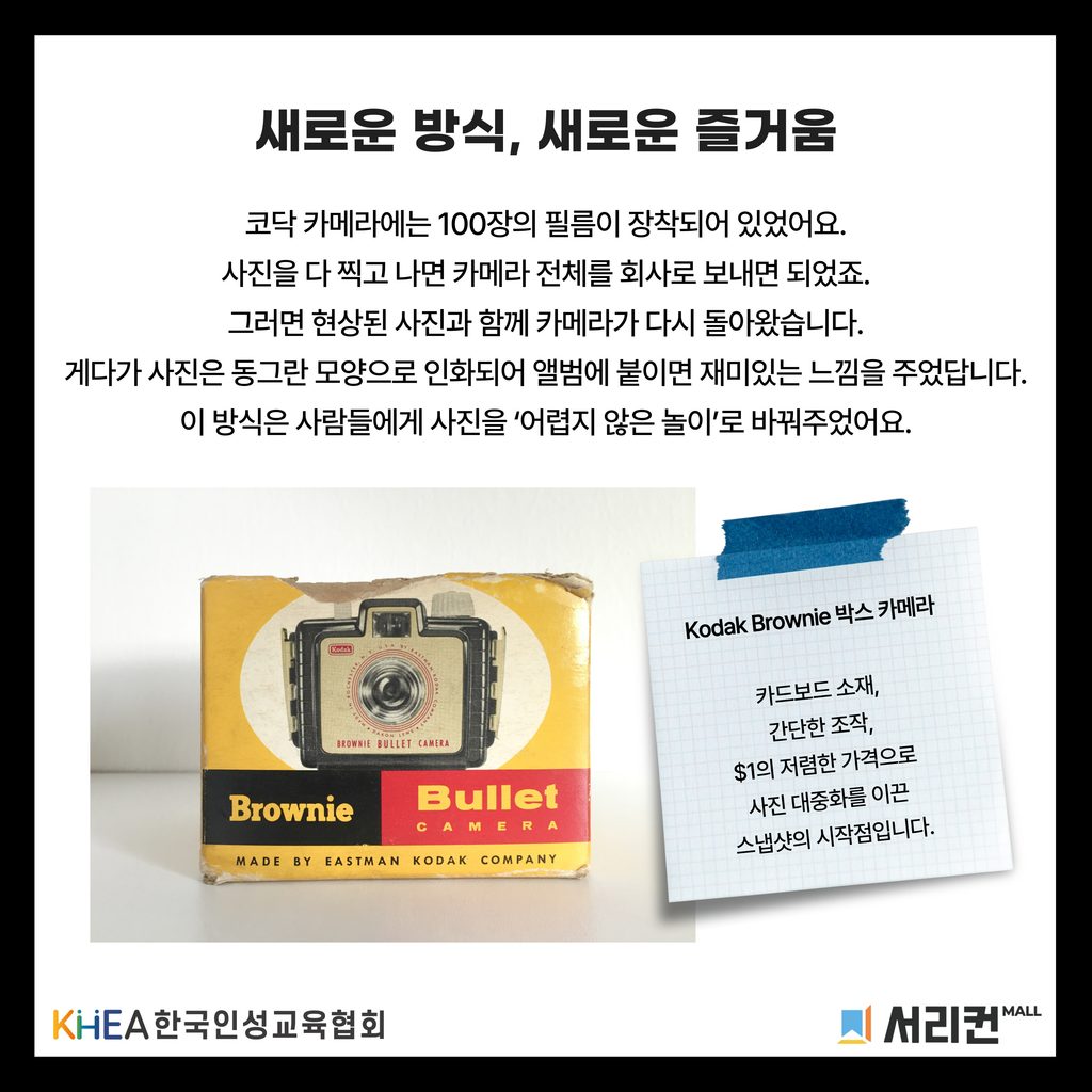 67 250903 코닥, 카메라 대중화